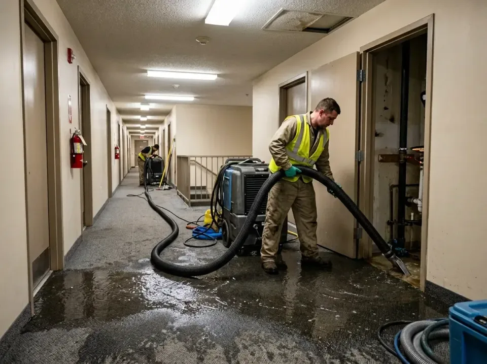 multi-unit-apartment-hallway-f-005 — frequently asked questions, Emergency Burst Pipe Water Extraction & Removal in Kenosha,…